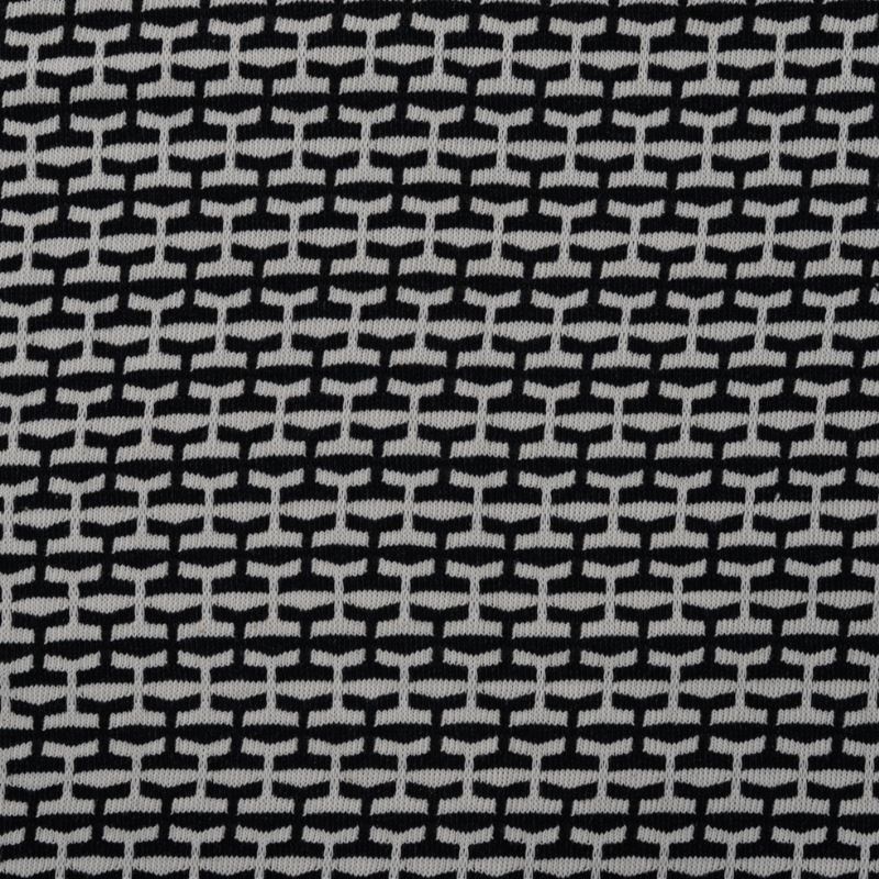 Tissu Jacquard Flippo Noir