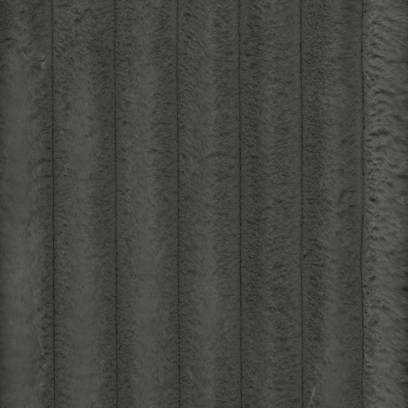 Tissu Fausse Fourrure Cotele Vito Kaki 
