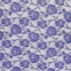 Tissu Dentelle Bleu Roi