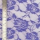 Tissu Dentelle Bleu Roi