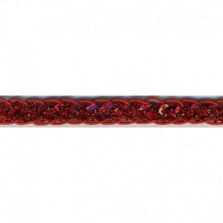 Galon metal paillet 12mm