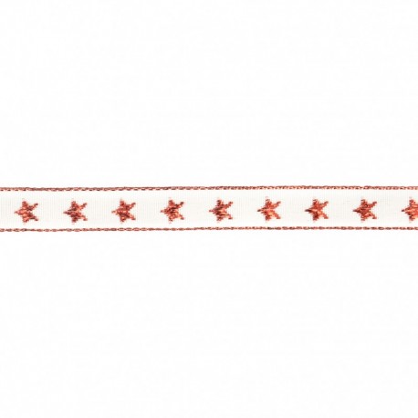 Ruban metalétoiles12mm