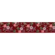 Ruban deco fleurs 20mm