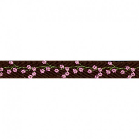 Galon fantai fleurs 18mm  56 - 