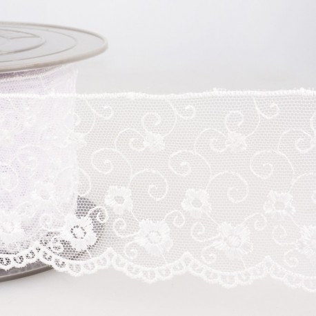 Broderie/tulle