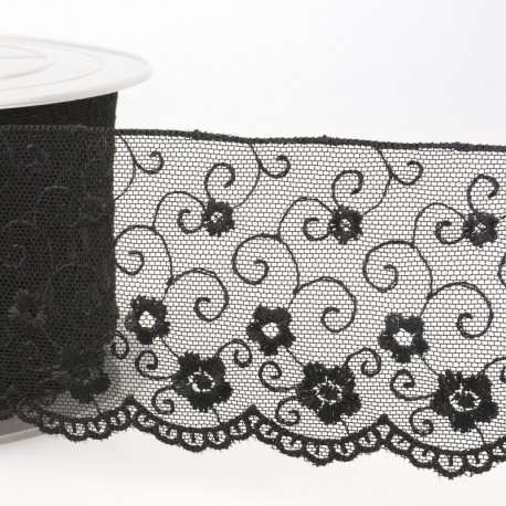 Broderie/tulle