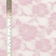 Tissu Dentelle Rose Layette 