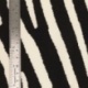 Tissu Viscose Fluide stretch Imprimée Zebre 