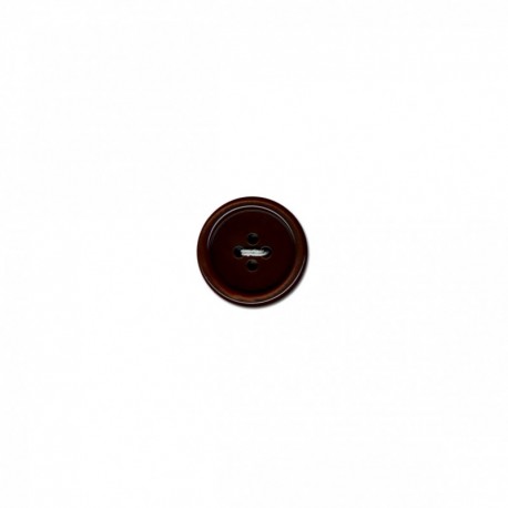 Bouton galalithe rond 4tr