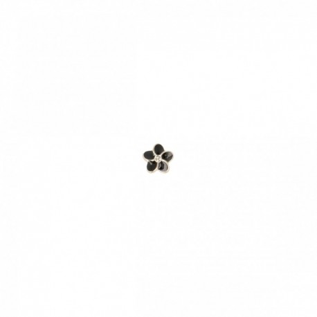 Bouton bijou fleur