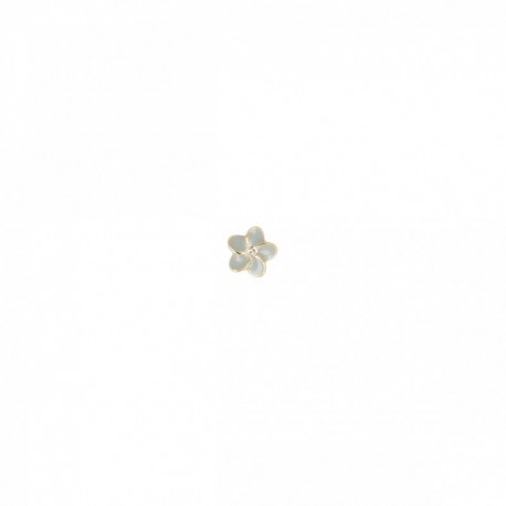 Bouton bijou fleur