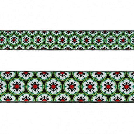 Galon fleurs