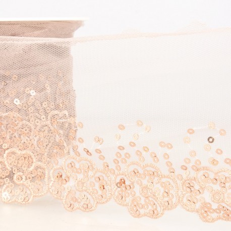 Broderie paillettes