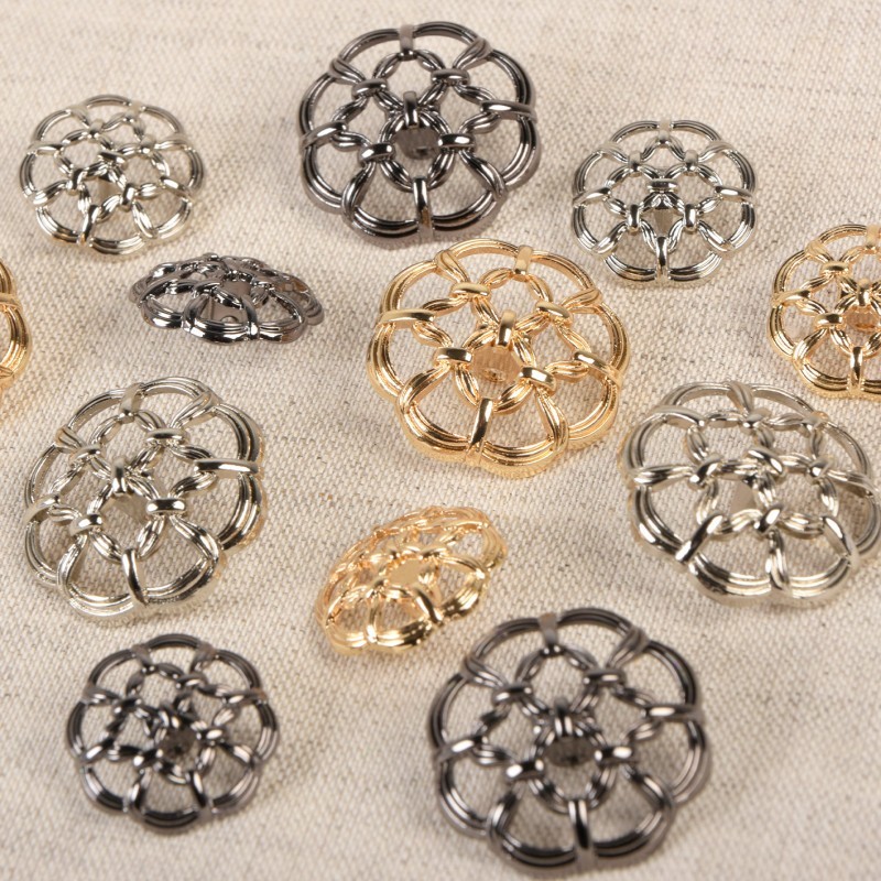 Bouton ajouré