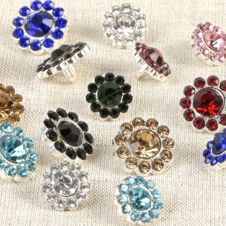 Bouton strass