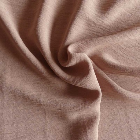 Tissu Polyester stretch Gaufré Soft Nude 