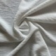 Tissu Polyester stretch Gaufré Soft Ecru