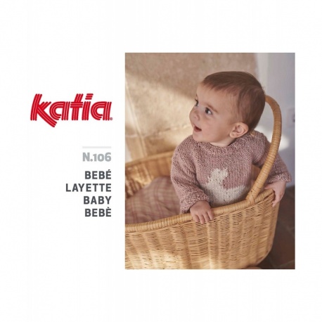 Catalogue Katia 106 Aut/hiv 2023/24 Bebe Layette 