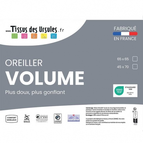 Oreiller Volume 