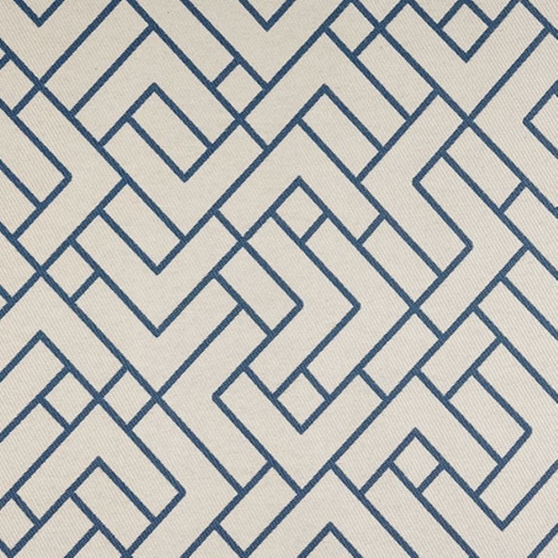 Tissu Jacquard Isolant Obscurcissant Artica Bleu