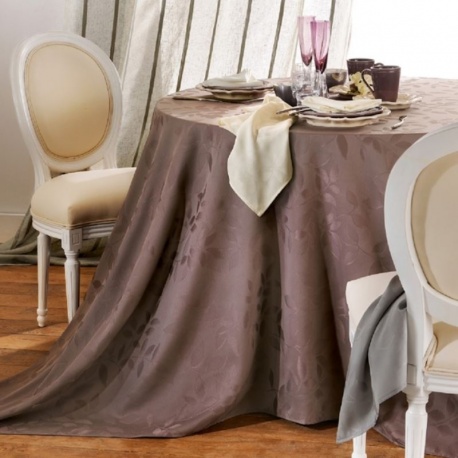 Tissu 300cm polyester nappe bordeaux