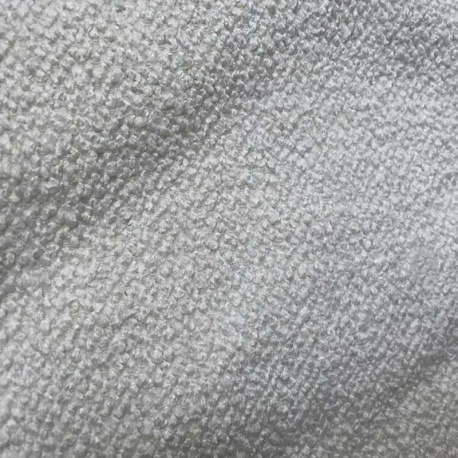 Tissu Bouclette Allover Ecru Grande Largeur