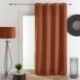 Rideau Vera Uni Terracotta 