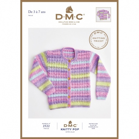 Catalogue Laine Dmc Knitty Pop  N°2522