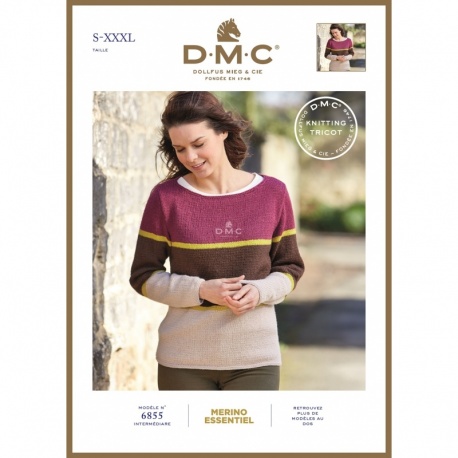 Catalogue Laine Dmc Merino Essentiel N°6855