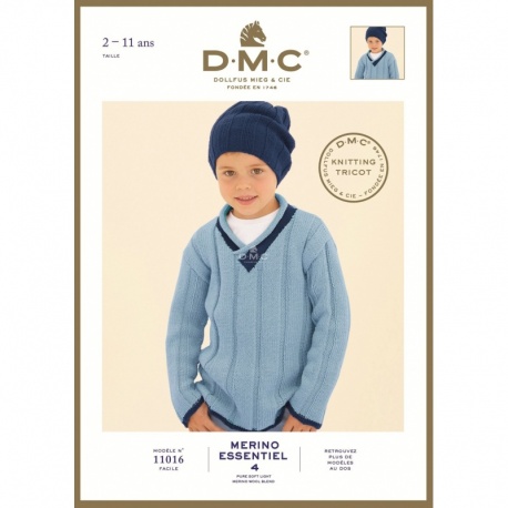 Catalogue Laine Dmc Merino Essentiel N°11016