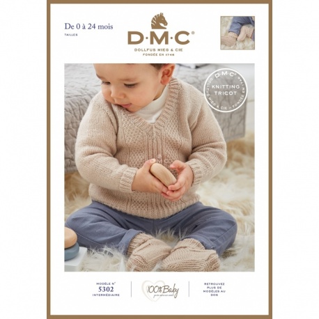 Catalogue Laine Dmc 100% Baby Modele 5302