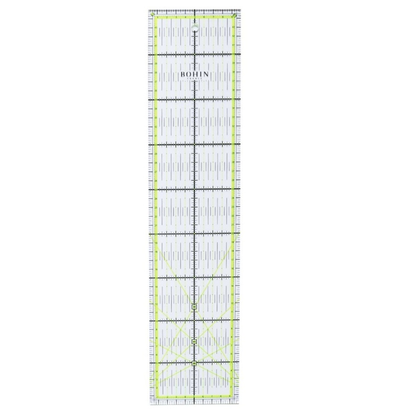 Regle Rectangle Patchwork 45x10cm BOHIN