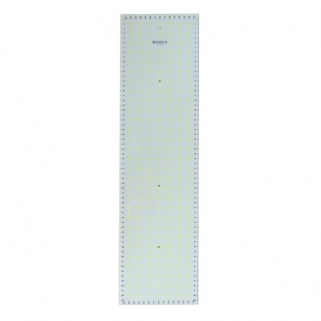 Regle Rectangle Patchwork 60x16cm BOHIN
