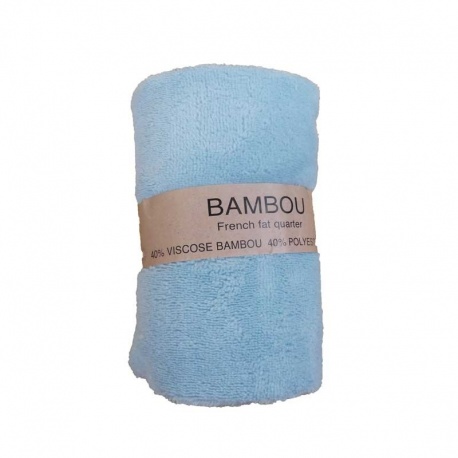 Coupon Eponge Bambou Bleu Ciel 50x70 cm