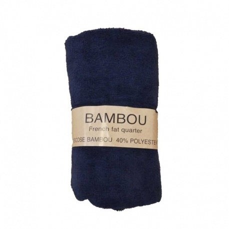 Coupon Eponge Bambou Bleu Marine 50x70 cm