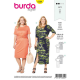 Patron Burda Style 6304 Robe pour Femmes de 48 à 58