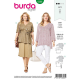 Patron Burda Style 6306 T-shirt pour Femmes de 48 à 62