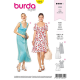 Patron Burda Style 6312 Robe pour Femmes de 34 à 46