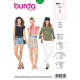 Patron Burda Style 6314 T-shirt pour Femmes de 36 à 46