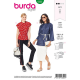 Patron Burda Style 6325 Blouse pour Femmes de 34 à 44