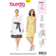 Patron Burda Style 6338 Robe Portefeuille pour Femmes du 36 au 46