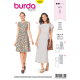 Patron Burda Style 6339 Robe pour Femmes de 36 à 46