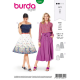 Patron Burda Style 6341 Jupe pour Femmes de 36 à 46