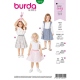 Patron Burda Style 9319 Jupe pour Filles de 2 à 7 ans