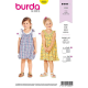 Patron Burda Style 9320 Robes pour Filles de 2 à 7 ans