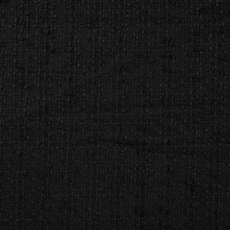 Tissu Boucle Tailleur Jenna Noir 