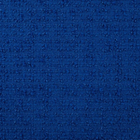 Tissu Boucle Tailleur Jenna Bleu Roi