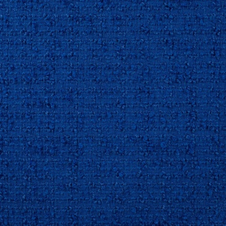 Tissu Boucle Tailleur Jenna Bleu Roi