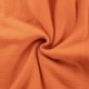 Tissu Double Gaze Orange Fluo 