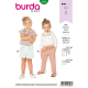 Patron Burda Style 9323 Pantalon pour Filles de 1 à 6 ans